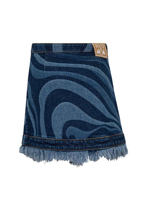 Gonna sfrangiata EMILIO PUCCI | PY7B71 L0384620